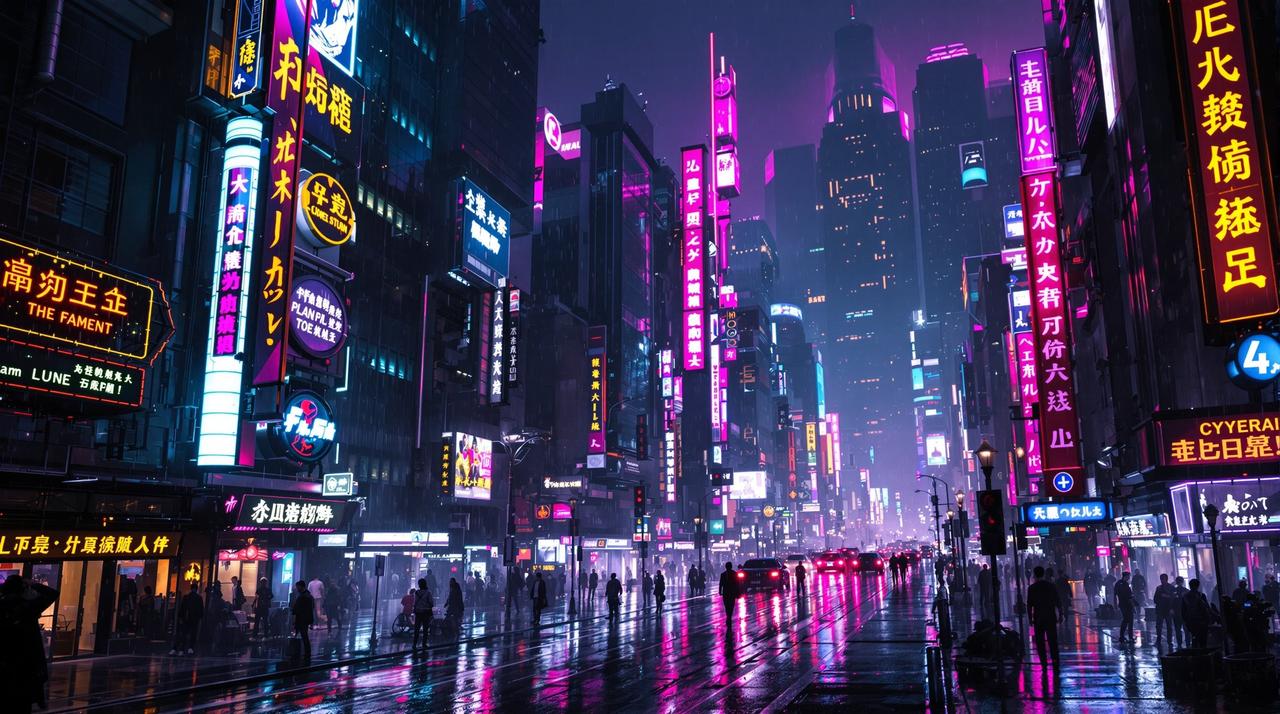 赛博朋克世界 - 影视专题封面